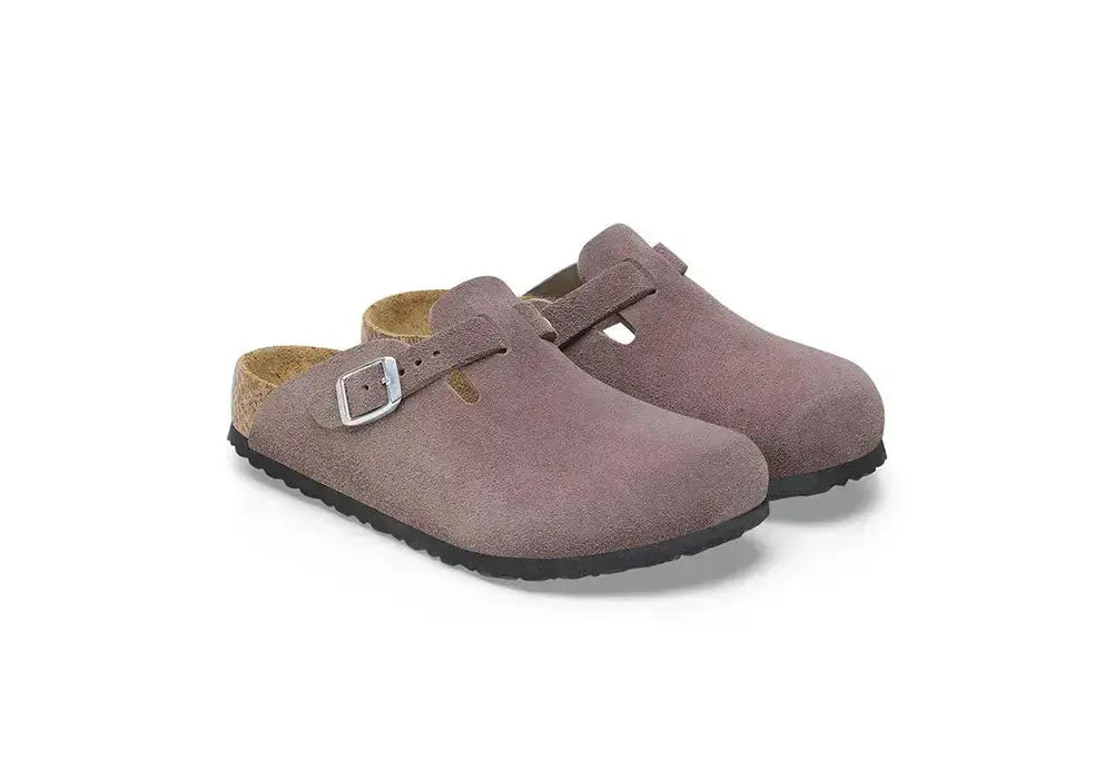 Birkenstock Boston Kids Faded Purple Birkenstock