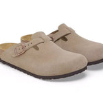 Birkenstock Boston Kids Suede Taupe Birkenstock