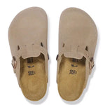 Birkenstock Boston Kids Suede Taupe Birkenstock