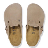 Birkenstock Boston Kids Suede Taupe Birkenstock