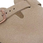 Birkenstock Boston Kids Suede Taupe Birkenstock