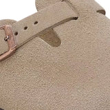 Birkenstock Boston Kids Suede Taupe Birkenstock