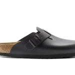 Birkenstock Boston Natural Leather Noir - REGULAR FIT - Birkenstock