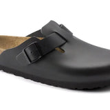 Birkenstock Boston Natural Leather Noir - REGULAR FIT - Birkenstock
