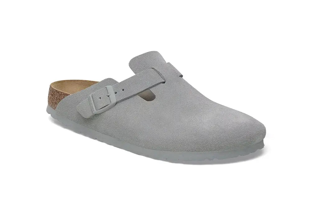 Birkenstock Boston Pure Sage NARROW FIT Birkenstock