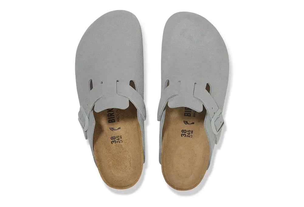 Birkenstock Boston Pure Sage NARROW FIT Birkenstock