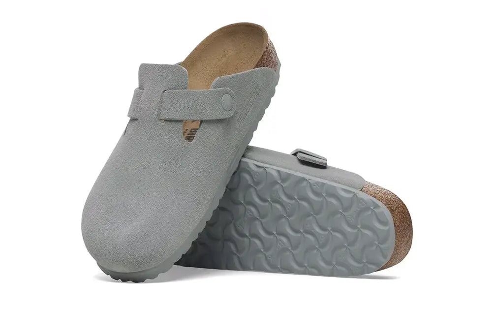 Birkenstock Boston Pure Sage NARROW FIT Birkenstock