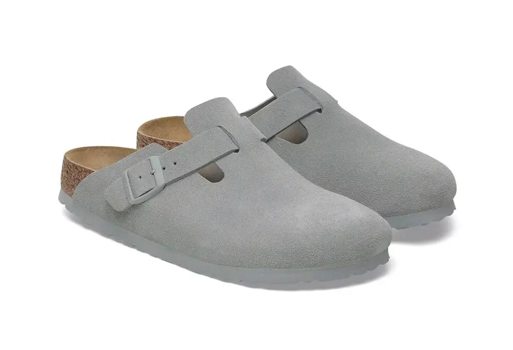 Birkenstock Boston Pure Sage NARROW FIT Birkenstock