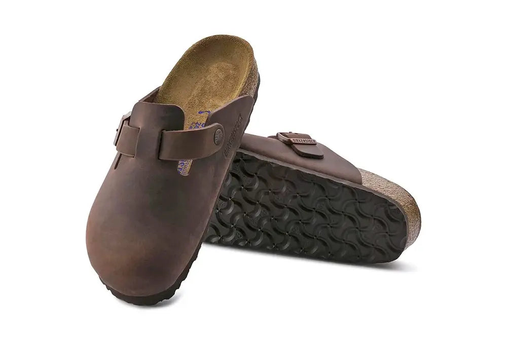 Birkenstock Boston Soft Habana - REGULAR FIT - Birkenstock