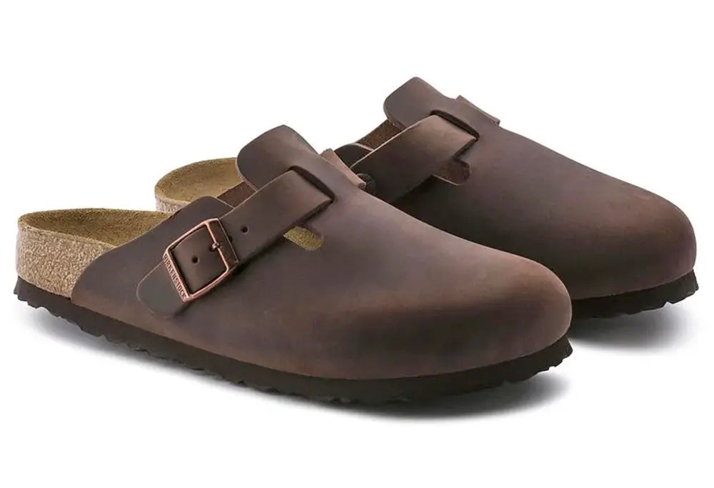 Birkenstock Boston Soft Habana - REGULAR FIT - Birkenstock
