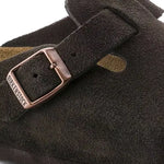 Birkenstock Boston Soft Suede Mocca - NARROW FIT - Birkenstock