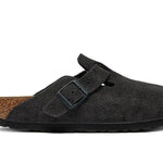 Birkenstock Boston Velvet Grey NARROW FIT Birkenstock