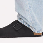 Birkenstock Boston Wire Buckle Cuir Nubuck - Regular Fit - Birkenstock