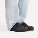 Birkenstock Boston Wire Buckle Cuir Nubuck - Regular Fit - Birkenstock