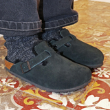 Birkenstock Boston in lambskin NARROW FIT 