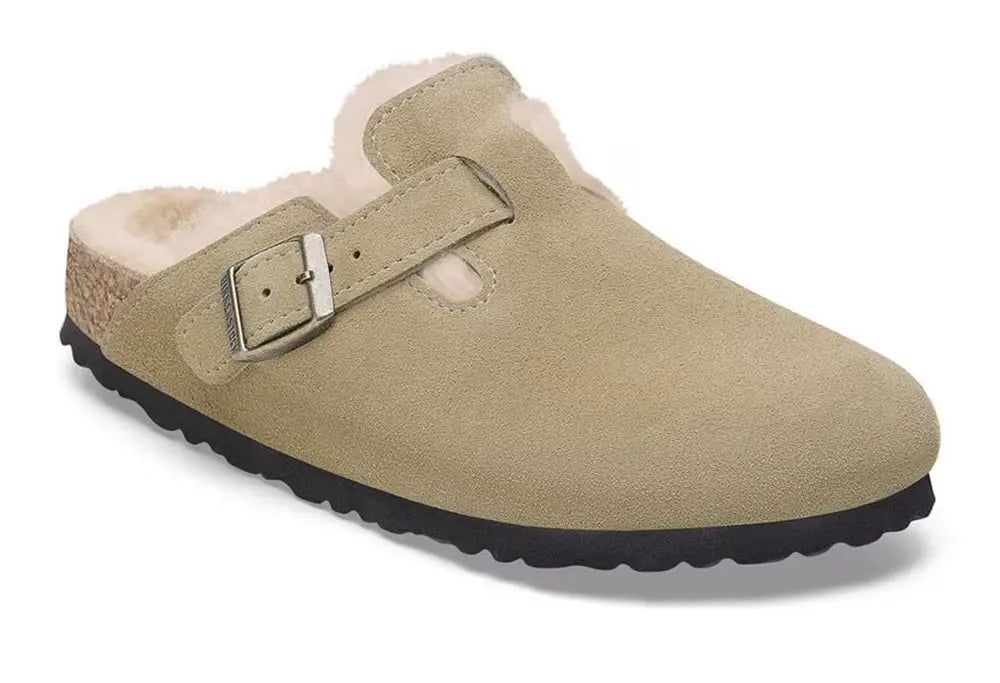 Birkenstock Boston en fourrure d’agneau NARROW FIT Birkenstock