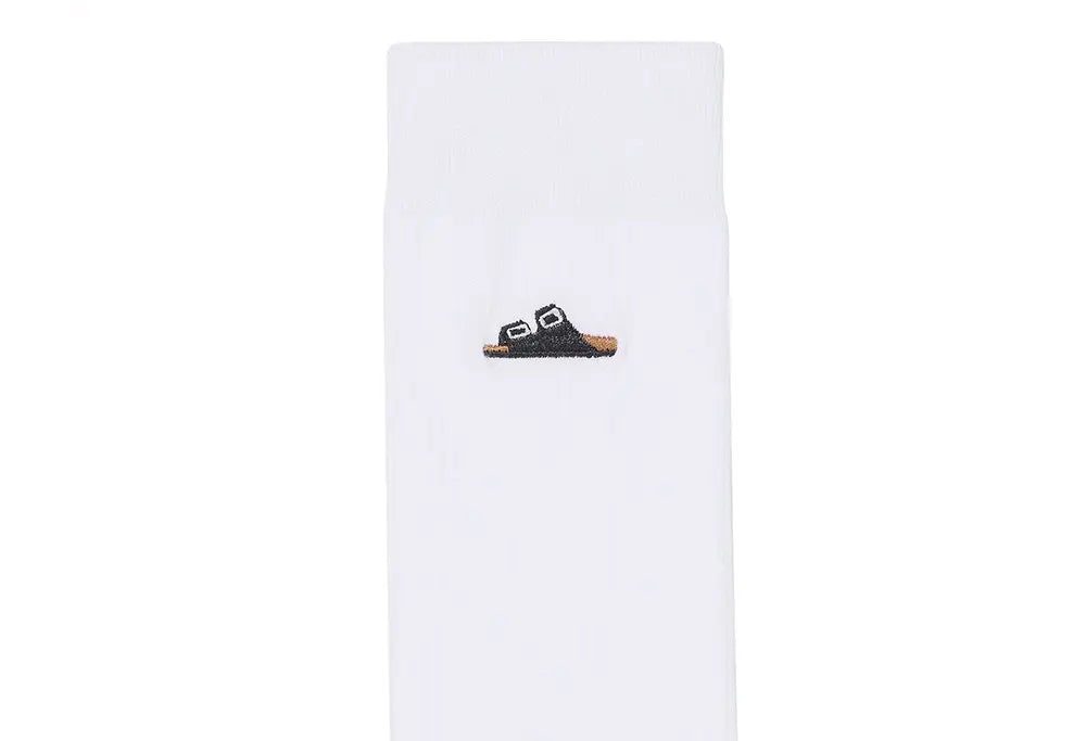 Birkenstock Cotton Ribbed Socks - White - Birkenstock