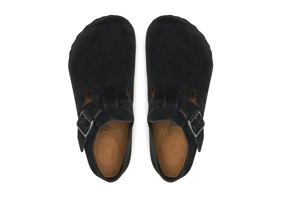 Birkenstock London Suede Black Birkenstock