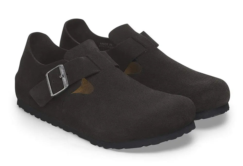 Birkenstock London Suede Black Birkenstock