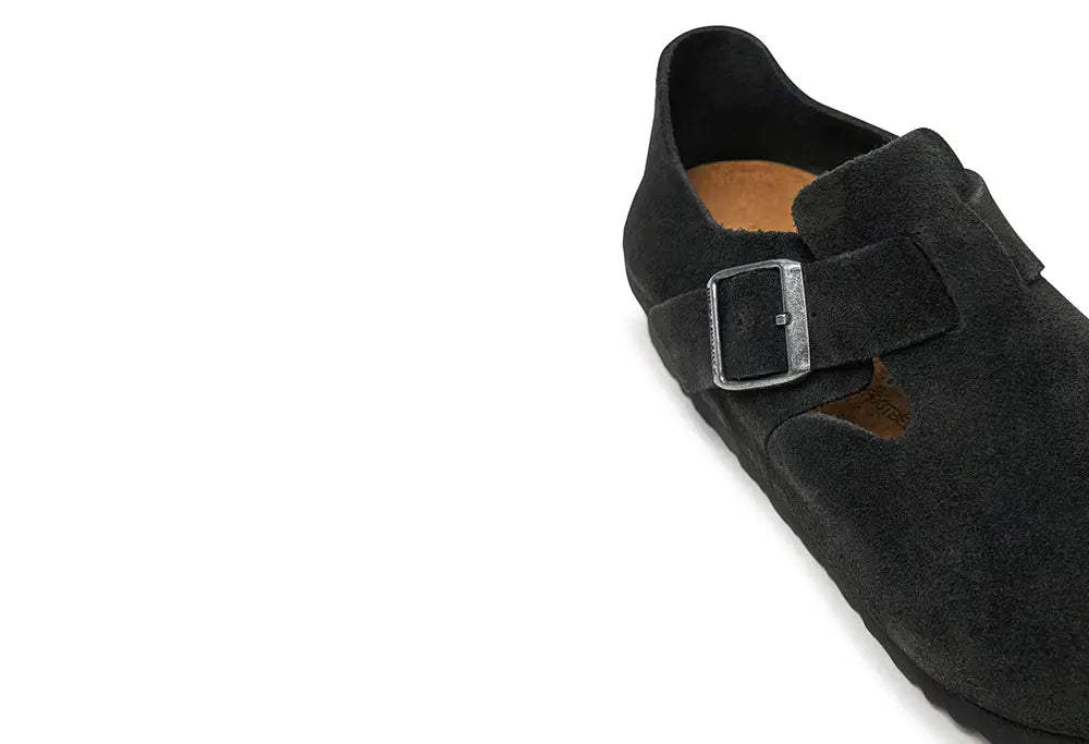 Birkenstock London Suede Black Birkenstock