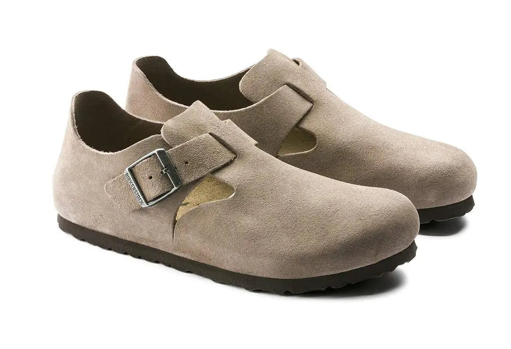 Birkenstock London Suede Taupe Birkenstock
