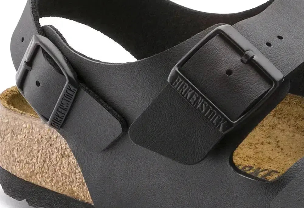 Birkenstock Milano Birko-Flor - Black - NARROW FIT Birkenstock