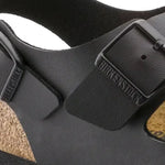 Birkenstock Milano Birko-Flor - Black - REGULAR FIT Birkenstock