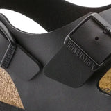 Birkenstock Milano Birko-Flor - Black - REGULAR FIT Birkenstock
