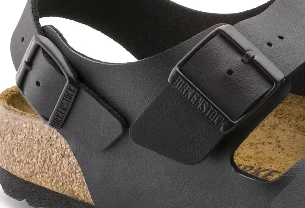 Birkenstock Milano Birko-Flor - Black - REGULAR FIT Birkenstock