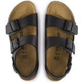 Birkenstock Milano Birko-Flor - Black - REGULAR FIT Birkenstock
