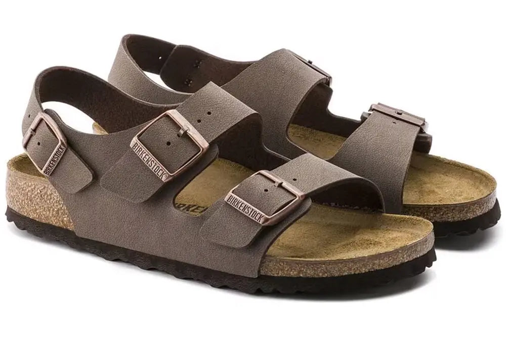 Birkenstock Milano Birko-Flor - Mocca - REGULAR FIT Birkenstock