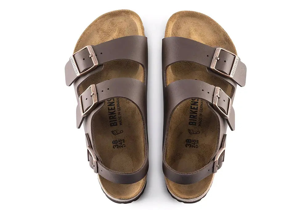 Birkenstock Milano Dark Brown - NARROW FIT Birkenstock