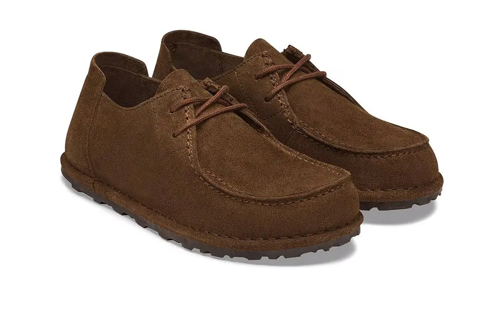 Birkenstock Utti Lace Suede Leather Carafe - Narrow Fit - Birkenstock