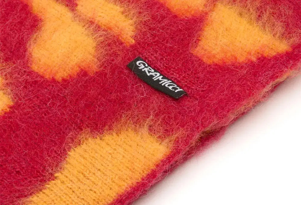 Bonnet Gramicci Mohair Burly Runningman 'Burnt Orange' Gramicci