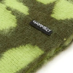 Bonnet Gramicci Mohair Burly Runningman 'Chartreuse' Gramicci