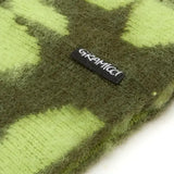 Bonnet Gramicci Mohair Burly Runningman 'Chartreuse' Gramicci