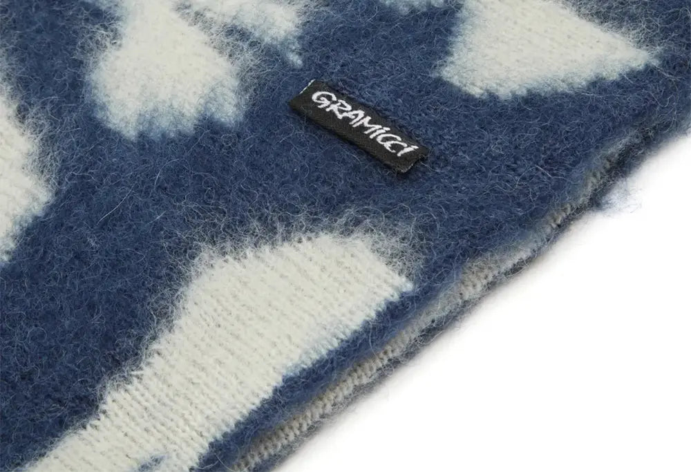 Bonnet Gramicci Mohair Burly Runningman 'Midnight' Gramicci