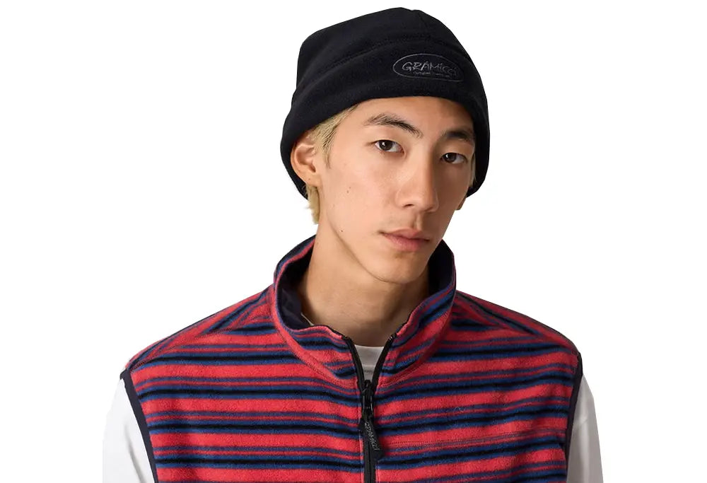 Bonnet Gramicci Thermal Polaire Noir Gramicci