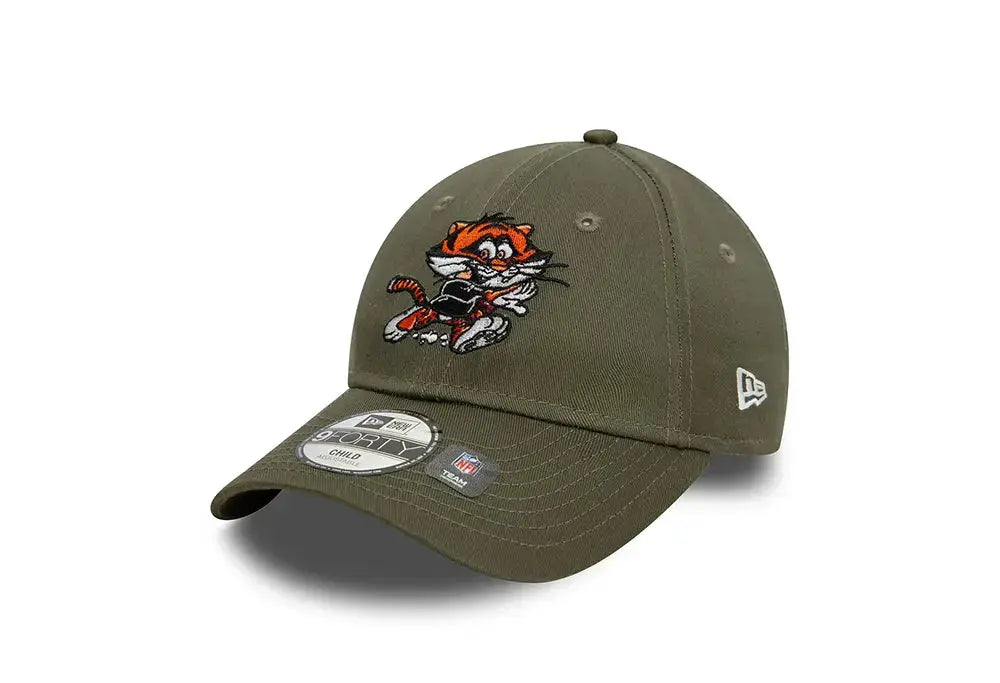 Casquette 9FORTY Adjustable Cincinnati Bengals NFL Mascot Vert - Enfant New Era