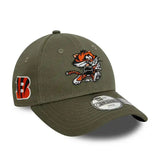 Casquette 9FORTY Adjustable Cincinnati Bengals NFL Mascot Vert - Enfant New Era