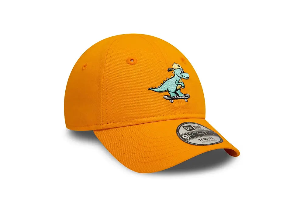 Casquette 9FORTY Adjustable New Era Dino Orange - Enfant New Era