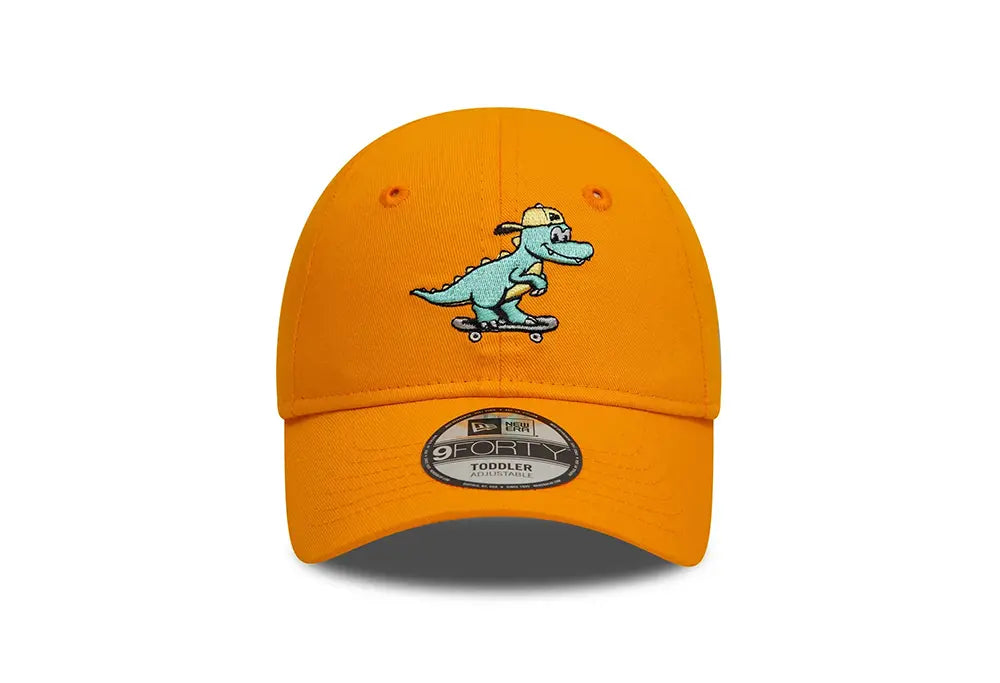 Casquette 9FORTY Adjustable New Era Dino Orange - Enfant New Era