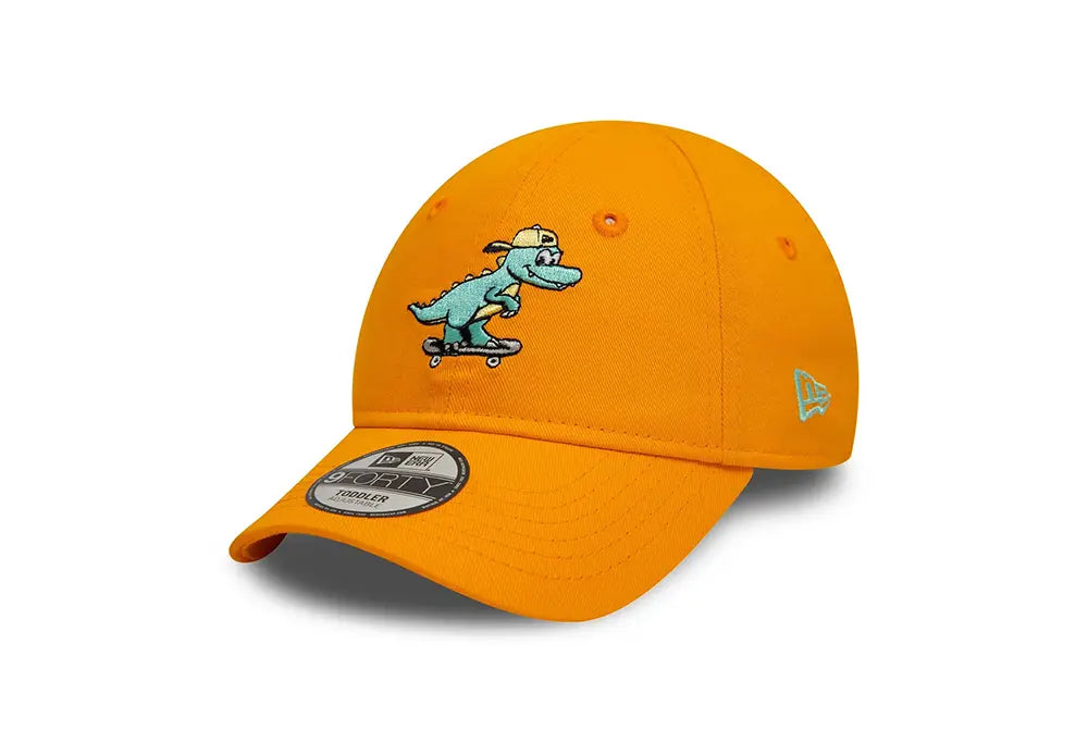 Casquette 9FORTY Adjustable New Era Dino Orange - Enfant New Era