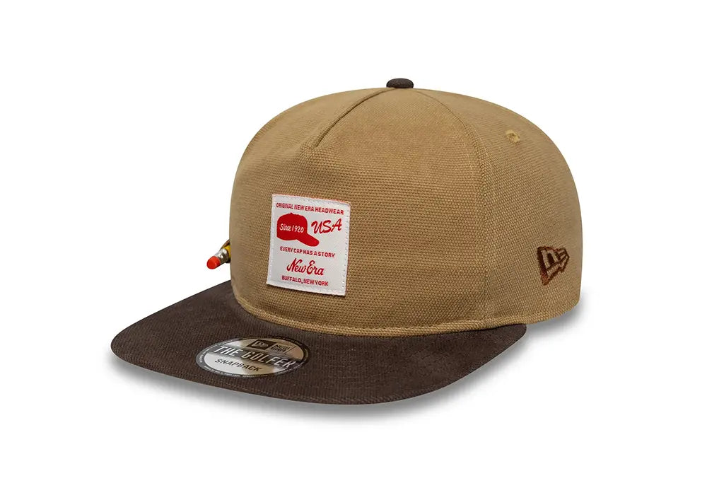 Casquette Golfer New Era Workwear Beige New Era