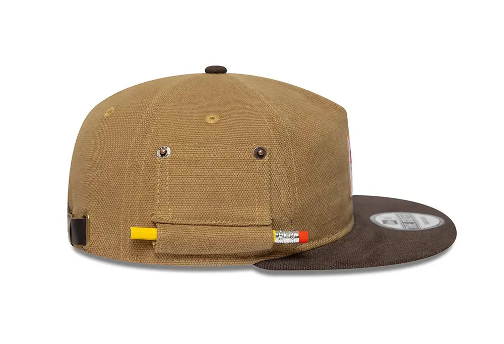 Casquette Golfer New Era Workwear Beige New Era