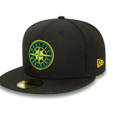 Casquette New Era Seattle Mariners MLB Cooperstown Alternative Black 59FIFTY New Era