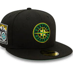 Casquette New Era Seattle Mariners MLB Cooperstown Alternative Black 59FIFTY New Era