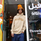 Champion Sweat Capuche Beige Marron et Or 'Belleville' Champion