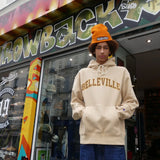 Champion Sweat Capuche Beige Marron et Or 'Belleville' Champion