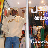 Champion Sweat Capuche Beige Marron et Or 'Belleville' Champion